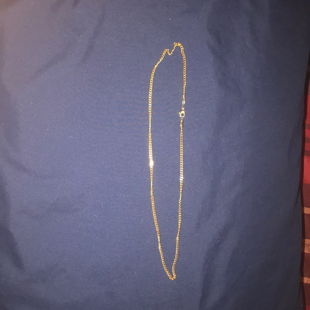 18k gold plated mini Cuban